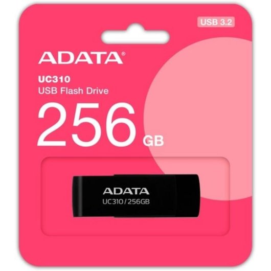 Chiavetta USB ADATA UC310 256 GB USB-A 3.2 Gen 1 girevole nera