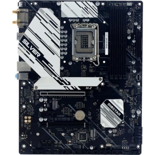 Carte mère Biostar B760A-SILVER Intel B760 LGA1700 DDR5 ATX 2.5GbE RGB TPM