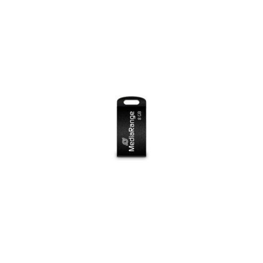 USB-Stick MediaRange MR920 8GB USB 2.0 Schwarz ohne Kappe