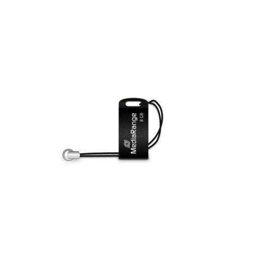 USB-Stick MediaRange MR920 8GB USB 2.0 Schwarz ohne Kappe
