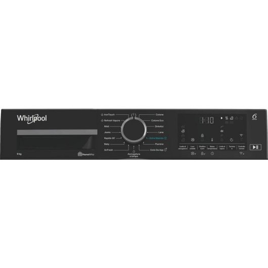 Asciugatrice a condensazione Whirlpool C WD 96M GBS IT 9kg Classe A con pompa di calore e Wi-Fi