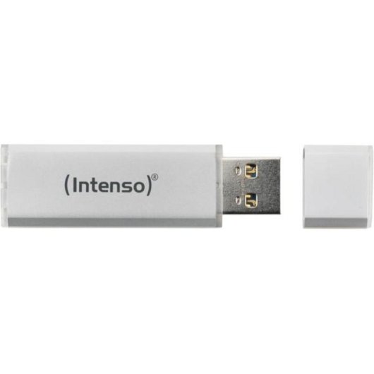 Clé USB Intenso Alu Line 4 GB USB 2.0 Argent avec capuchon