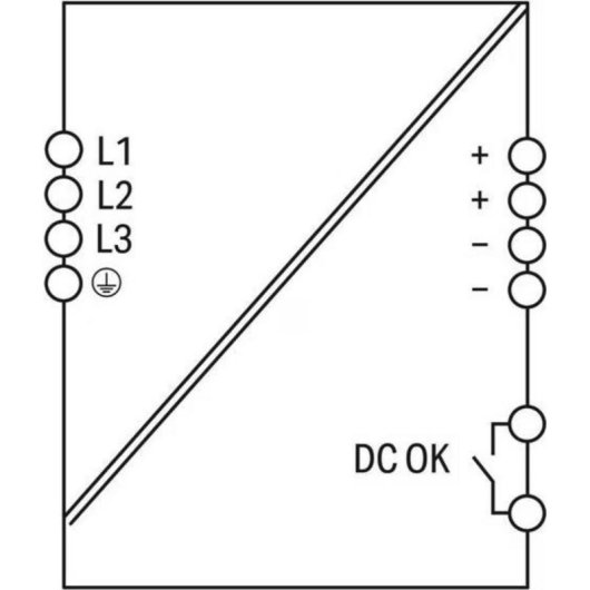 Fuente de alimentación Wago 2587-2347 480W 24V 20A IP20 para interior