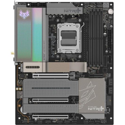Placa Base SAPPHIRE NITRO+ X870EA WIFI7 AMD X870E AM5 DDR5 ATX WiFi 7 RGB