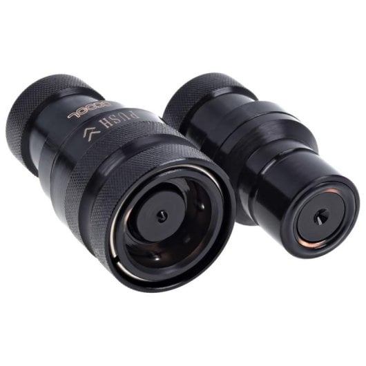 Refrigeration Liquide Alphacool 17282 Noir 1/4" Connecteurs Mâle/Femelle 64,6 mm