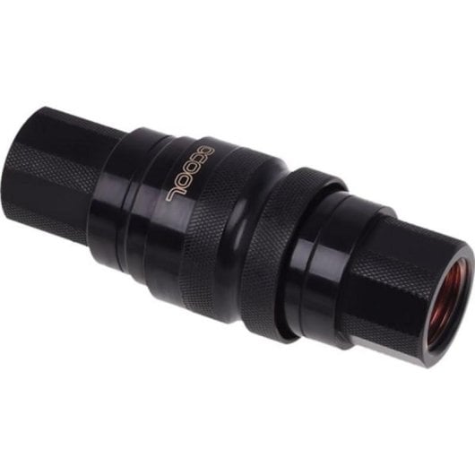 Refrigeration Liquide Alphacool 17282 Noir 1/4" Connecteurs Mâle/Femelle 64,6 mm