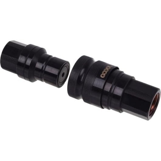 Refrigeration Liquide Alphacool 17282 Noir 1/4" Connecteurs Mâle/Femelle 64,6 mm