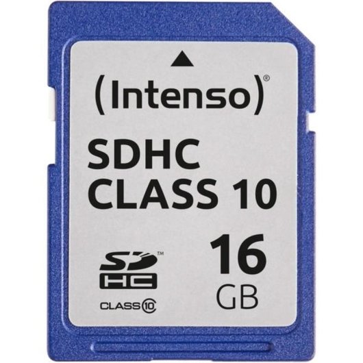 Tarjeta de memoria Intenso 3411470 16 GB SDHC Clase 10 Resistente