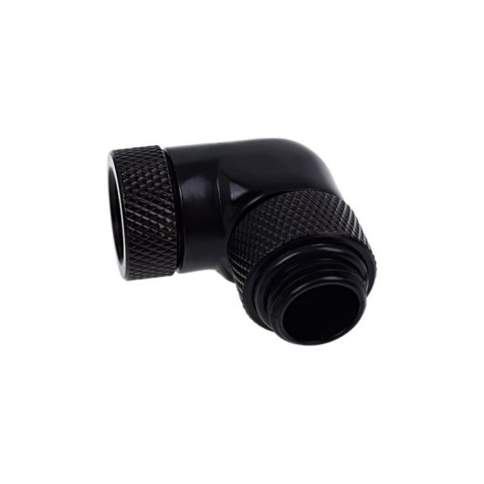 Wasserkühlung Alphacool Racor Messing schwarz 1/4" 90° Winkel