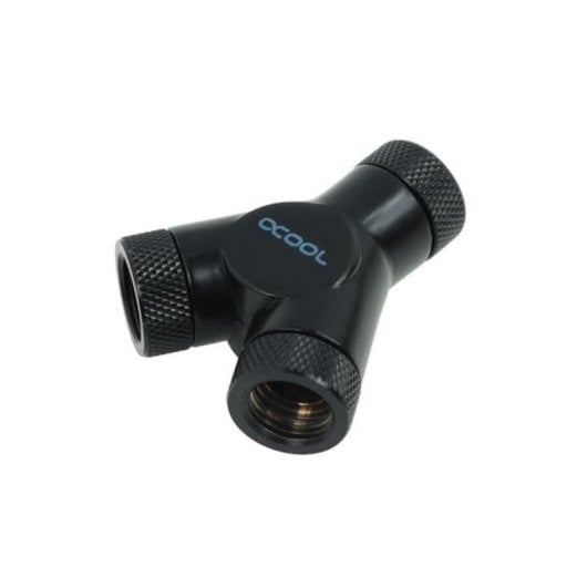 Refrigeração Líquida Alphacool Racor latão preto 18 mm 46 mm