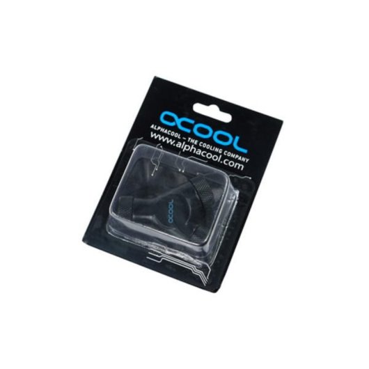 Refrigeração Líquida Alphacool Racor latão preto 18 mm 46 mm