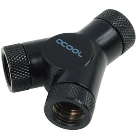 Refrigeração Líquida Alphacool Racor latão preto 18 mm 46 mm