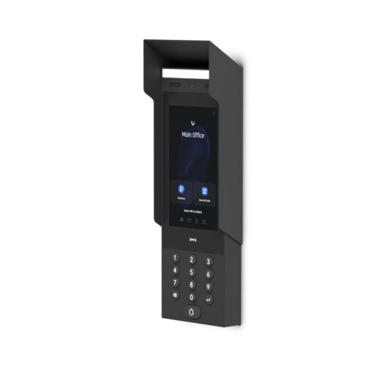 Control de acceso Ubiquiti UACC-Intercom-Sunshield chapa protección negra UV