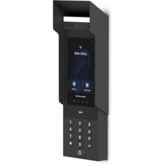 Control de acceso Ubiquiti UACC-Intercom-Sunshield chapa protección negra UV