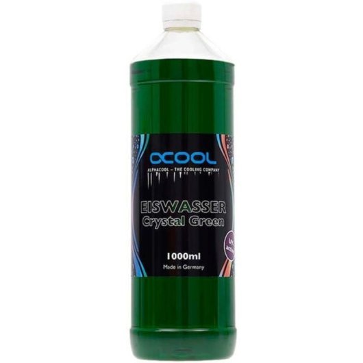 Flüssigkeitskühlung Alphacool Ice Water Crystal Grün 1 L UV-Aktiviert