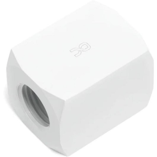 Refrigeration Liquide Alphacool Bloc d'eau laiton blanc 22x30 mm