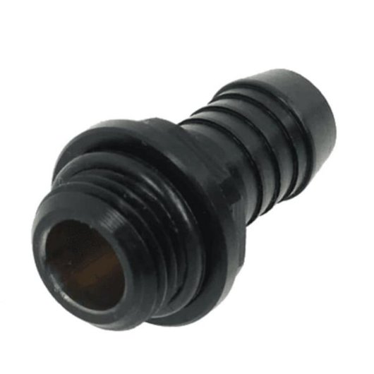 Flüssigkeitskühlung Alphacool Messingverschraubung schwarz 1/4" männlich 22 mm