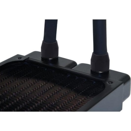Wasserkühlung Alphacool Racor Aluminium Messing Schwarz 18 mm 1/4"