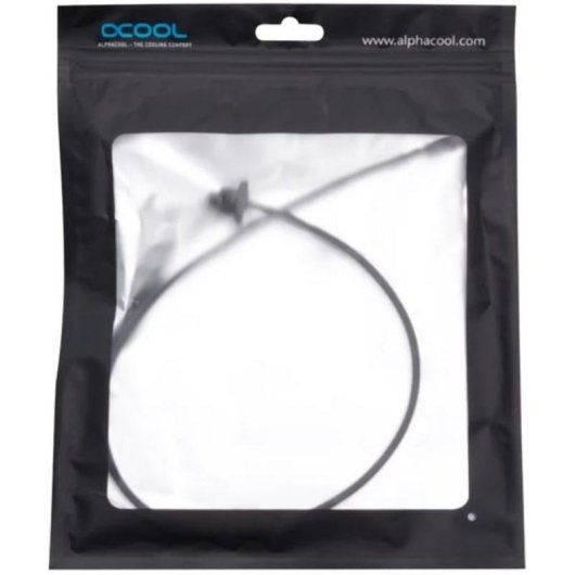 Temperatursensor Alphacool 17596 Messing schwarz 1/4" 18 mm