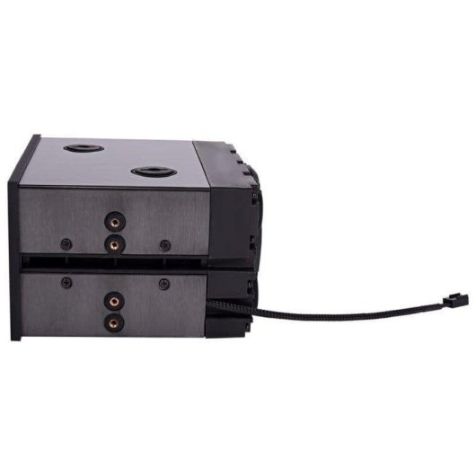 Flüssigkeitskühlung Alphacool Eisfach Behälter Schwarz 148x132x84,5 mm