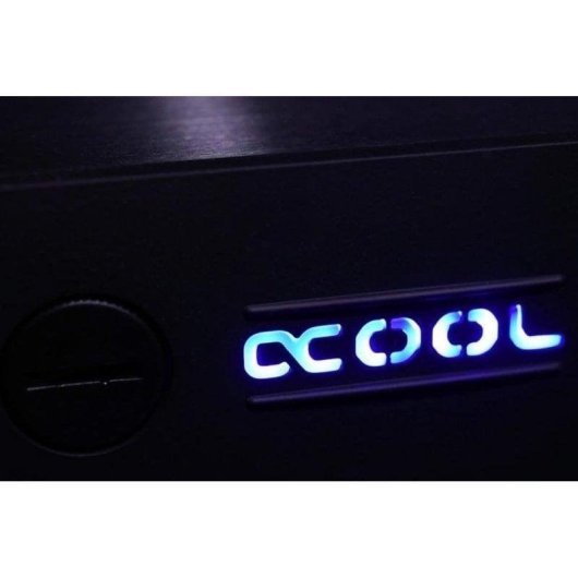 Flüssigkeitskühlung Alphacool Eisfach Behälter Schwarz 148x132x84,5 mm