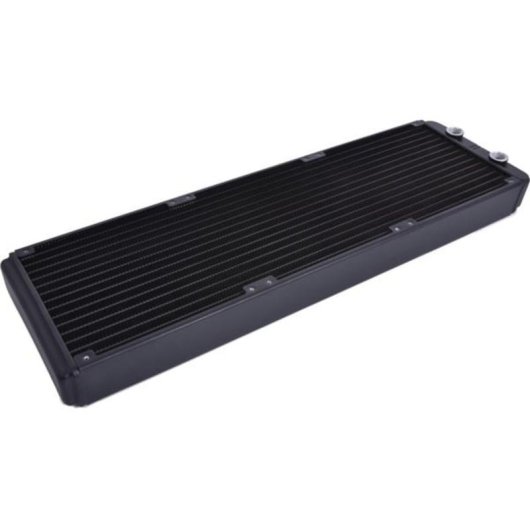 Flüssigkeitskühlung Alphacool ES Aluminium 420 mm 3 Lüfter Schwarz
