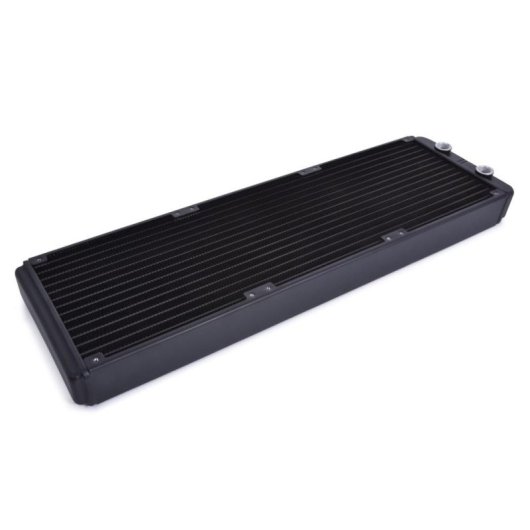 Flüssigkeitskühlung Alphacool ES Aluminium 420 mm 3 Lüfter Schwarz
