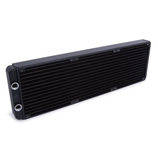 Flüssigkeitskühlung Alphacool ES Aluminium 420 mm 3 Lüfter Schwarz
