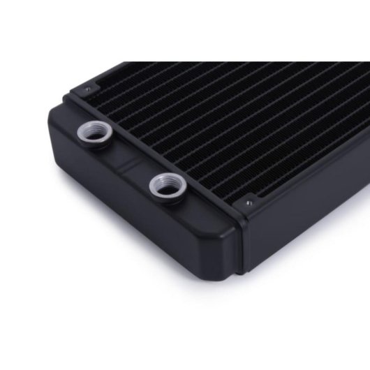 Flüssigkeitskühlung Alphacool ES Aluminium 420 mm 3 Lüfter Schwarz