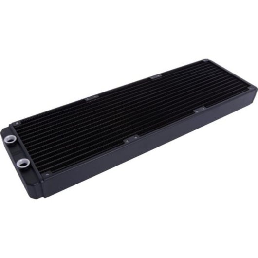 Flüssigkeitskühlung Alphacool ES Aluminium 420 mm 3 Lüfter Schwarz