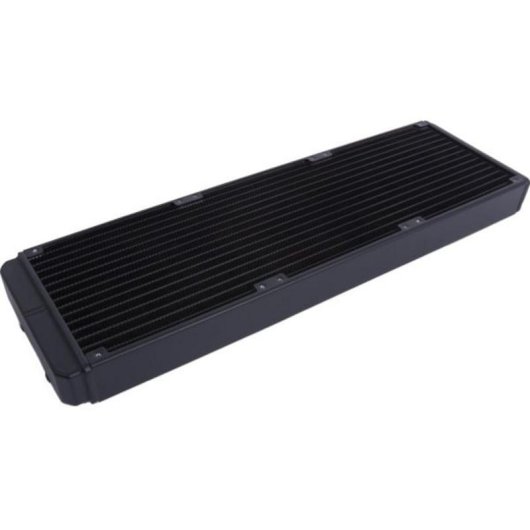 Flüssigkeitskühlung Alphacool ES Aluminium 420 mm 3 Lüfter Schwarz