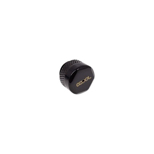Refrigeración líquida Alphacool Racor latón negro 1/4" 17 mm
