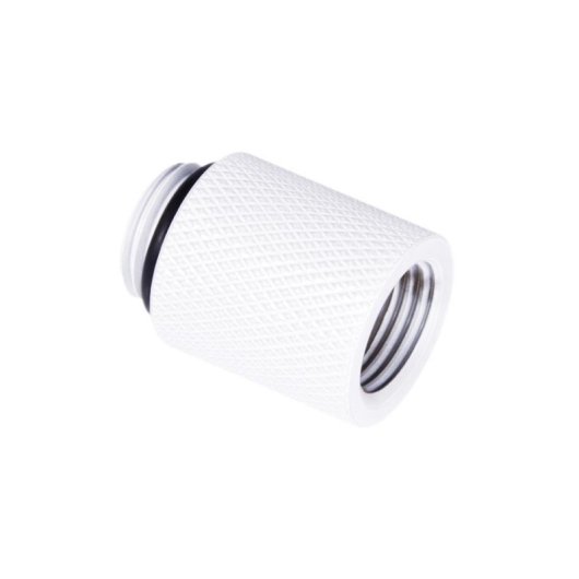 Flüssigkeitskühlung Alphacool Schlauchverbinder Weiß 1/4" 20 mm