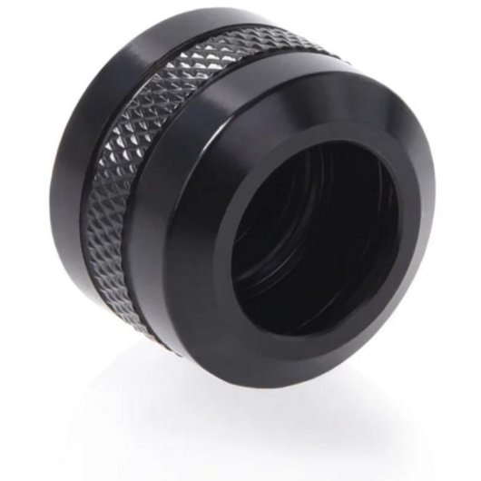 Flüssigkeitskühlung Alphacool Hardtube Anschlusskit 1/4" schwarz Messing