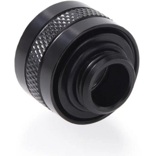 Flüssigkeitskühlung Alphacool Hardtube Anschlusskit 1/4" schwarz Messing