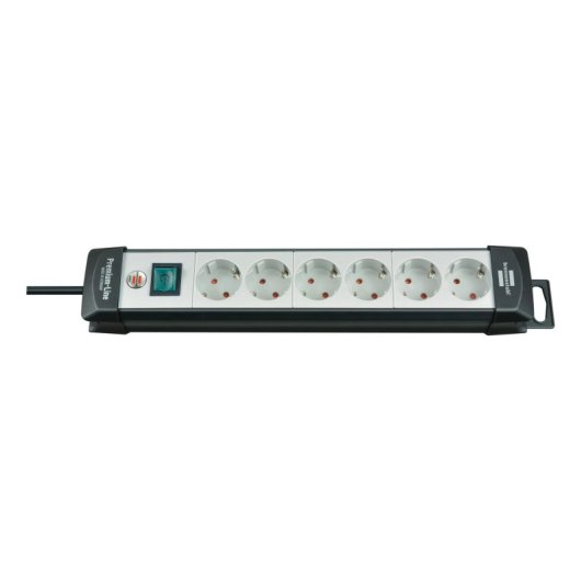 Multipresa Brennenstuhl 1951560101 6 prese con interruttore e cavo 5 m