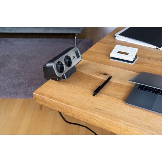 Regleta Brennenstuhl 1153580210 9 Tomas con Protección USB-A y USB-C