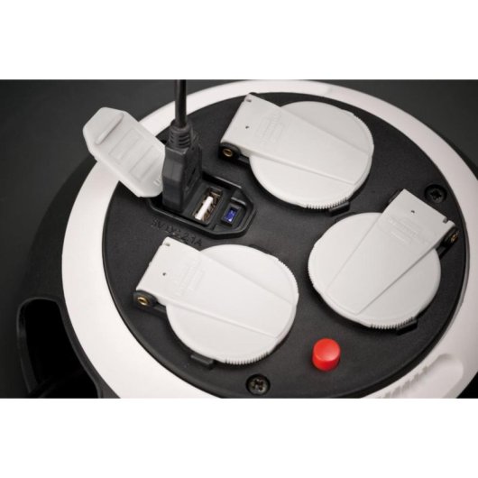 Multipresa Brennenstuhl 1109220600 3 prese 2 USB con protezione bambini