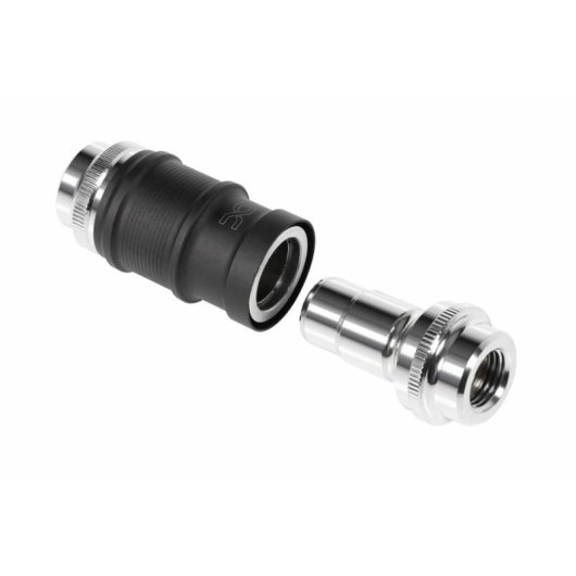 Refrigeración líquida Alphacool ES Schnellverschluss adaptador 1/4" negro cromado