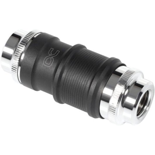 Refrigeración líquida Alphacool ES Schnellverschluss adaptador 1/4" negro cromado