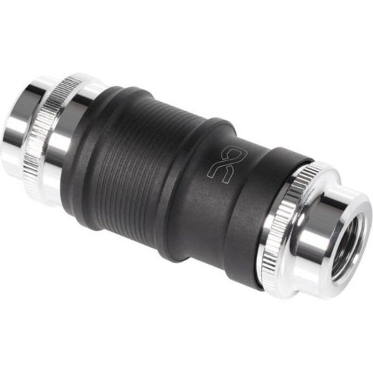 Refrigeración líquida Alphacool ES Schnellverschluss adaptador 1/4" negro cromado