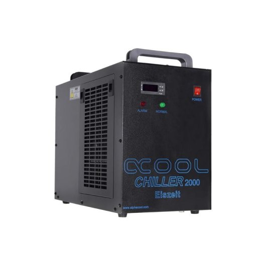 Refrigeração Líquida Alphacool Eiszeit 2000 Chiller 280 mm Silicone Preto