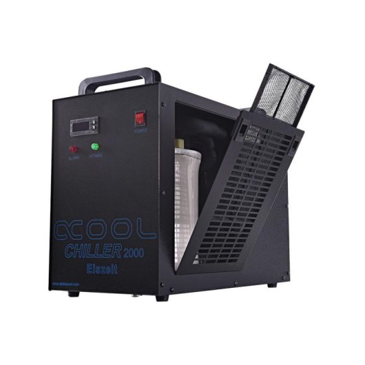 Refrigeração Líquida Alphacool Eiszeit 2000 Chiller 280 mm Silicone Preto