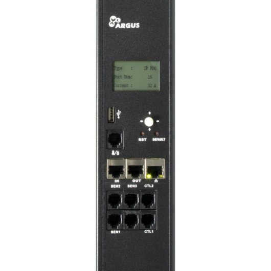 Steckdosenleiste Inter-Tech SA-1632WN 16 C13 Steckplätze verwaltet mit USB-A, RJ-11, RJ-45