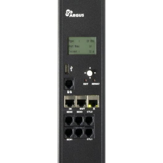 Steckdosenleiste Inter-Tech SA-1632WN 16 C13 Steckplätze verwaltet mit USB-A, RJ-11, RJ-45