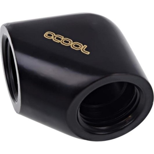 Refrigeration Liquide Alphacool 17258 Connecteur Femelle 1/4" 90° Noir
