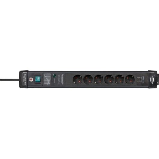 Regleta Brennenstuhl 1951160606 6 Tomas USB-A Protección Sobretensión