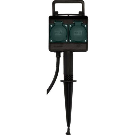 Regleta Brennenstuhl 1154430 2 Tomas con Protección IP44 16 A 230 V