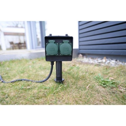 Regleta Brennenstuhl 1154430 2 Tomas con Protección IP44 16 A 230 V