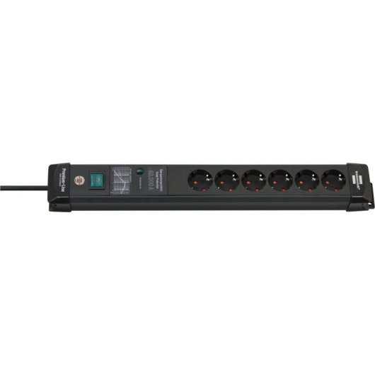 Multipresa Brennenstuhl 1951160402 6 prese con protezione e filtro EMI/RFI